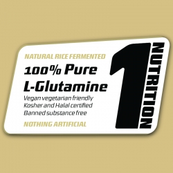 1Nutrition L-Glutamine Natural Fermented - Click for more info